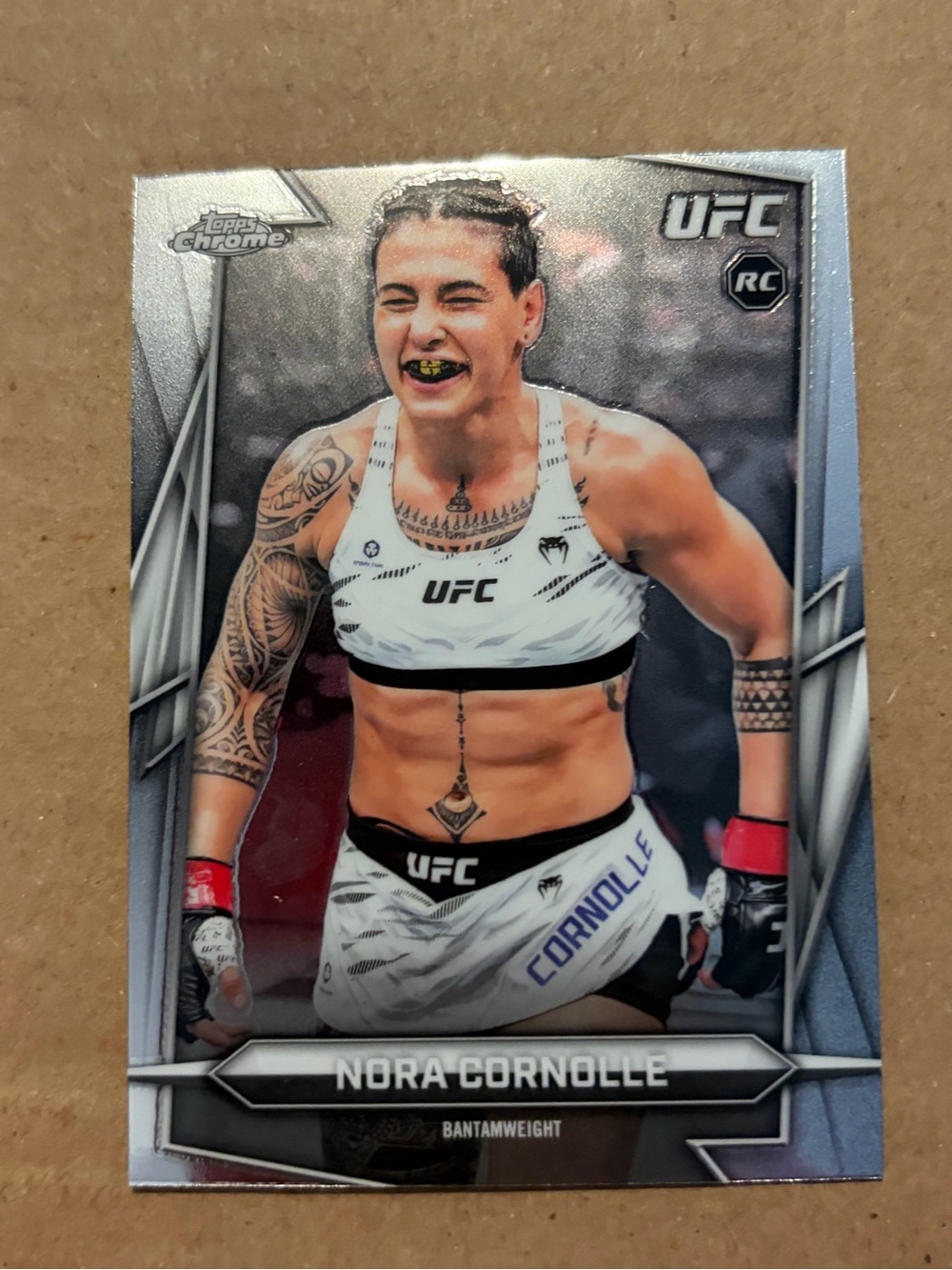 Nora Cornolle.2026 Topps Chrome Rookie RC MMA UFC Card